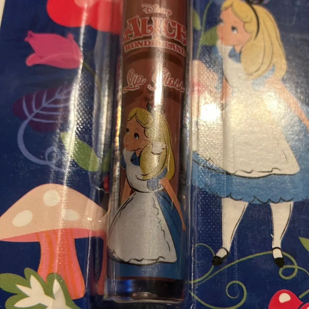Disney Alice in Wonderland Lip Gloss‎ Trio